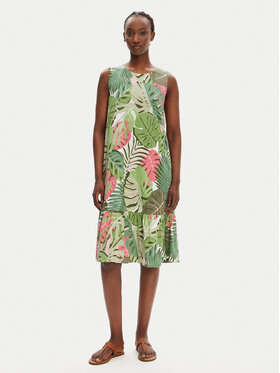Olsen Olsen Sommerkleid 13002032 Grün Regular Fit