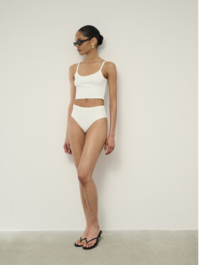 La Mania La Mania Top GIA Bianco Classic Fit