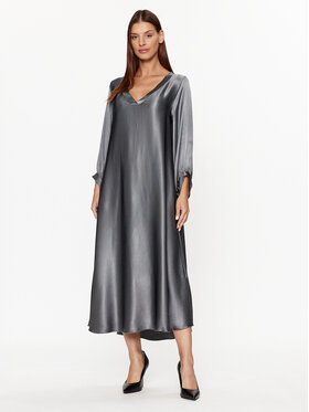 Dixie Dixie Každodenné šaty A782Z037 Strieborná Relaxed Fit