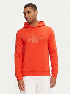 4F 4F Sweatshirt 4FWMM00TSWSM1464 Orange Regular Fit