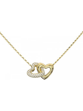 Guess Guess Naszyjnik JUBN06013JWYGT/U Złoty