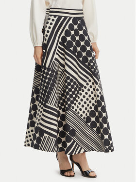 Rinascimento Rinascimento Gonna a trapezio CFC0127529003 Nero Regular Fit