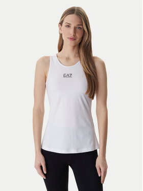 EA7 Emporio Armani EA7 Emporio Armani Top 7W000314 AF14524 Valge Regular Fit