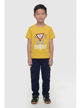 Guess Kids Guess Kids T-Shirt 183053 Žlutá Classic Fit