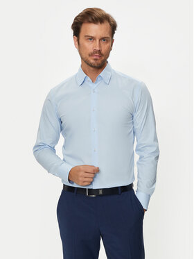 BOSS Boss Särk H-Hank 50519859 Sinine Slim Fit