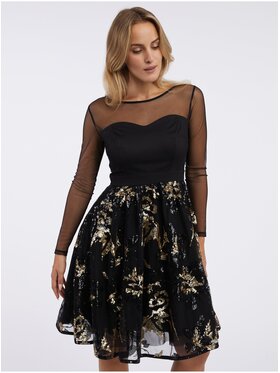 Orsay Orsay Sukienka 475046660000__42 Czarny Regular Fit