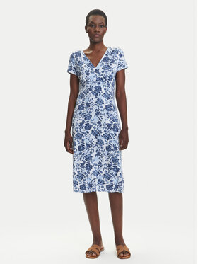 Olsen Olsen Kleid für den Alltag 13002031 Blau Regular Fit
