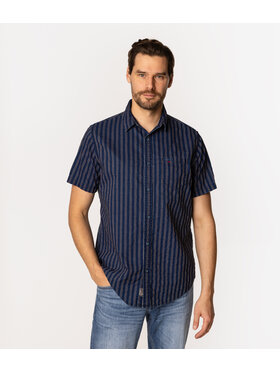 Lee Cooper Lee Cooper Koszula WILL2 1121 Granatowy Regular Fit