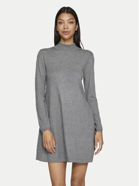 Vila Vila Kötött ruha Comfy 14087511 Szürke Regular Fit
