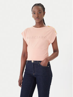 Marciano Guess Marciano Guess T-Shirt G6GI04 K3505 Pomarańczowy Regular Fit