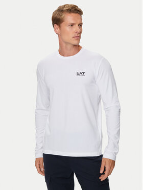 EA7 Emporio Armani EA7 Emporio Armani Hosszú ujjú 8NPT28 PJVQZ 1100 Fehér Regular Fit