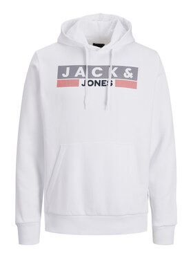 Jack&Jones Jack&Jones Μπλούζα Corp Logo 12152840 Λευκό Regular Fit