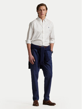 Polo Ralph Lauren Polo Ralph Lauren Marškiniai 710829480002 Balta Custom Fit
