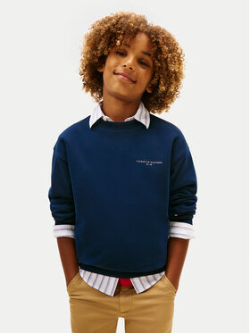 Tommy Hilfiger Tommy Hilfiger Mikina Mini Corp KS0KS00665 D Tmavomodrá Regular Fit