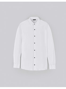 Borgio Borgio Koszula raguza Biały Slim Fit