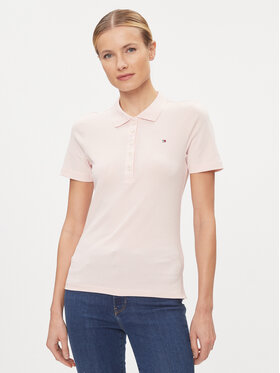 Tommy Hilfiger Tommy Hilfiger Polokošile 1985 WW0WW37823 Růžová Slim Fit