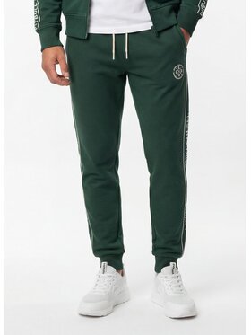 PITBULL PITBULL Spodnie dresowe NEXUS Zielony Regular Fit