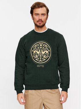 Trussardi Trussardi Pulóver 52F00338 Zöld Regular Fit
