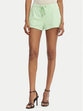 Juicy Couture Juicy Couture Sportovní kraťasy Tamia JCWHS126305 Zelená Regular Fit