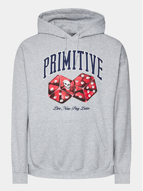 Primitive Primitive Bluză Payday PAPFA2310 Gri Regular Fit