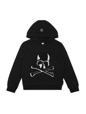 PHILIPP PLEIN PHILIPP PLEIN Felpa 23047 Nero Regular Fit