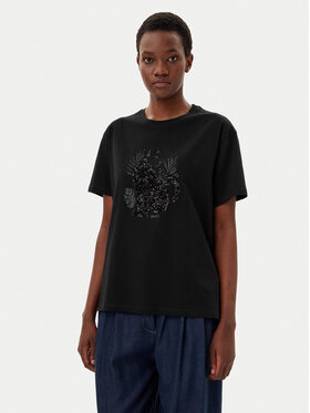 Liu Jo Liu Jo T-shirt WA5230 JS904 Crna Regular Fit