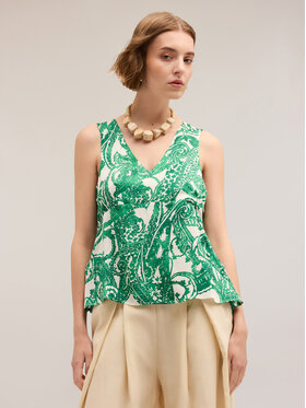 Motivi Motivi Blusa 2690Q001840N0S1 Verde Regular Fit