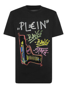 PHILIPP PLEIN PHILIPP PLEIN Tričko 23467 Čierna Regular Fit