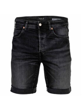 REPLAY REPLAY Szorty materiałowe 28638 Szary Slim Fit