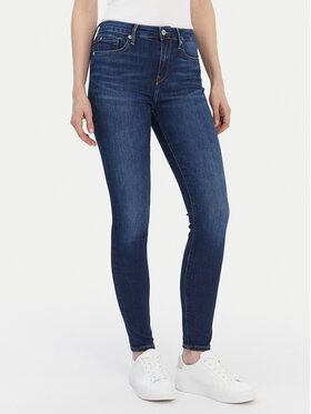 Tommy Hilfiger Tommy Hilfiger Blugi WW0WW45010 Bleumarin Slim Fit