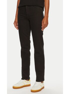 Wrangler Wrangler Jeansy Straight Czarny Straight Fit