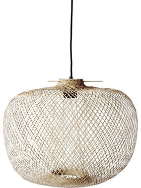 Bloomingville Bloomingville Lampa wisząca bambusowa Beżowy