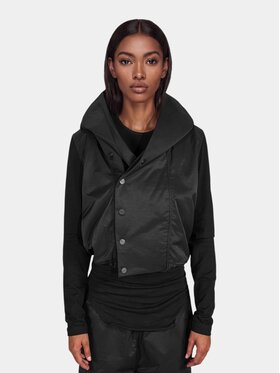 MADE BY SOCIETY MADE BY SOCIETY Kurtka anorak NOIR SOFT Hoodie - H27824 Czarny Basic Fit