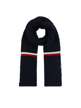 Tommy Hilfiger Tommy Hilfiger Schal Monotype Chunky Knit Scarf AM0AM11507 Dunkelblau