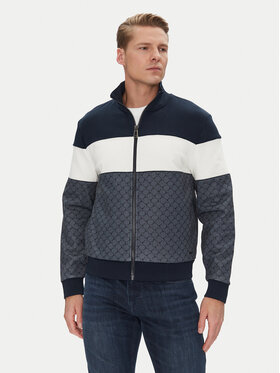 JOOP! JOOP! Mikina 17 JJ-17Basilio 30045556 Tmavomodrá Regular Fit