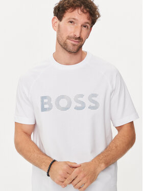 Boss Majica Teebero 1 50512999 Bela Regular Fit