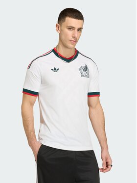 adidas adidas Koszulka techniczna 162094 Biały Slim Fit