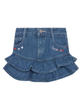 Guess Guess Farmer szoknya K6RD00 D45E0 Kék Regular Fit