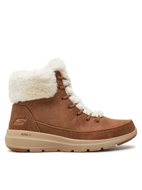 Skechers Skechers Ботильйони Glacial Ultra - Wonderland 144202 Коричневий