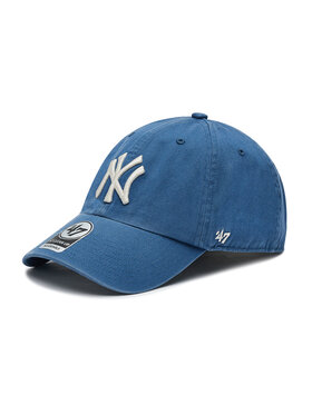47 Brand 47 Brand Шапка с козирка New York Yankees Clean Up B-RGW17GWSNL-TBA Син