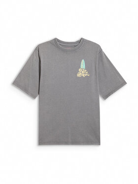 4F 4F T-Shirt SUMMER SPLASH Szary Loose Fit