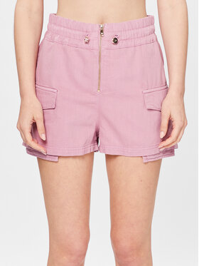 Patrizia Pepe Patrizia Pepe Pantalon scurți din material 2P1482/A247-M449 Roz Regular Fit