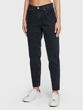 Calvin Klein Jeans Calvin Klein Jeans Jeans hlače J20J220203 Črna Mom Fit