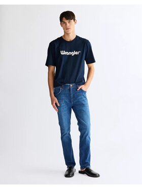 Wrangler Wrangler Jeansy LARSTON Niebieski Slim Fit