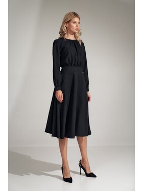 FIGL FIGLFIGL Vestito M724 Nero Regular Fit