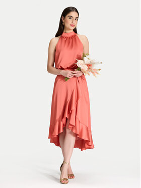 Swing Swing Coctailkleid 5AH04500 Orange Regular Fit