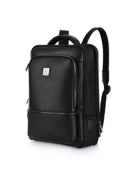 James Hawk James Hawk Plecak Miejski plecak na laptopa 16" Czarny
