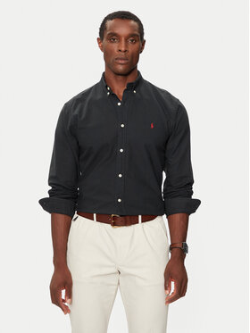 Polo Ralph Lauren Polo Ralph Lauren Košeľa Bsr 710772288 Čierna Slim Fit