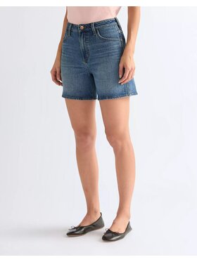 Wrangler Wrangler Szorty jeansowe COWBOY SHORT 5 INCH Niebieski Regular Fit