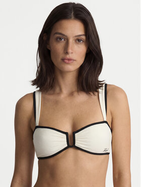 KARL LAGERFELD KARL LAGERFELD Bikini felső B2W46022 Világos bézs
